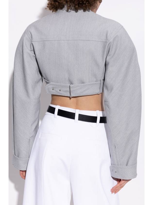 Jacquemus Jacket Cabrio, Women's, Grey - JACQUEMUS - BALAAN 4