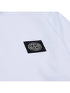 Stretch Cotton Pique Short Sleeve Polo Shirt White - STONE ISLAND - BALAAN 6