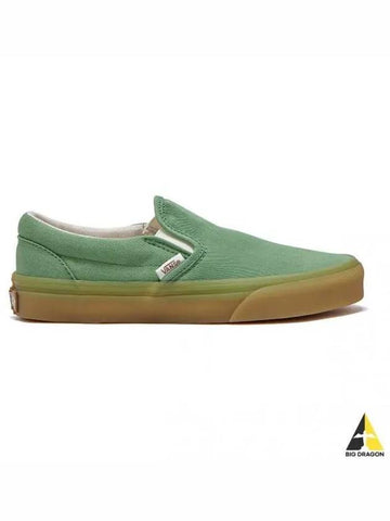 Classic Slip On Green VN0A5JMHBEJ1 - VANS - BALAAN 1