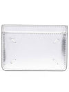 Women s Stitched Metallic Silver Card Wallet SA1VX0001 P5390 T9002 - MAISON MARGIELA - BALAAN 1