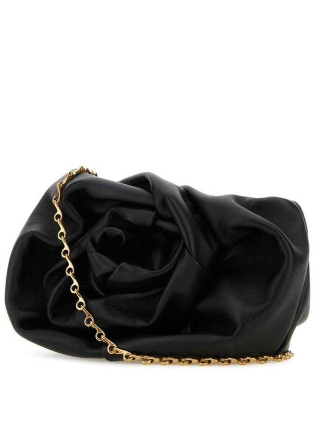 Rose Chain Clutch Bag Black - BURBERRY - BALAAN 3