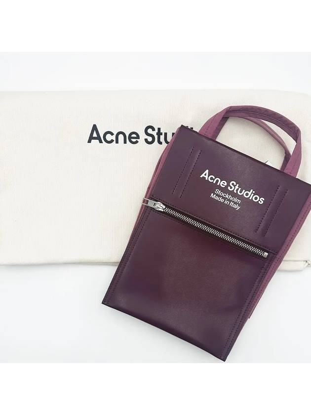 Baker Out Small Tote Bag Old Berry Pink - ACNE STUDIOS - BALAAN 7