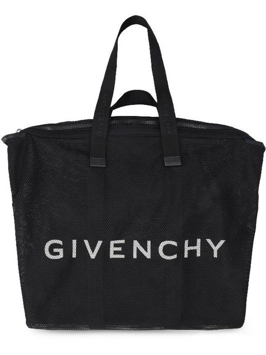G-Shopper Logo Large Tote Bag Black - GIVENCHY - BALAAN 1