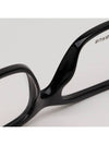 Rectangle Horn-rimmed Eyeglasses Black - BURBERRY - BALAAN 7