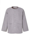 24SS Easy Shirt Light Gray MSH2097 - IFELSE - BALAAN 1