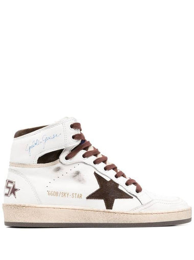 SKY STAR NAPPA UPPER AND SPUR NYLON TONGUE SUEDE STAR - GOLDEN GOOSE - BALAAN 1