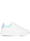 Oversized Low Top Sneakers White Iridescent - ALEXANDER MCQUEEN - BALAAN 2