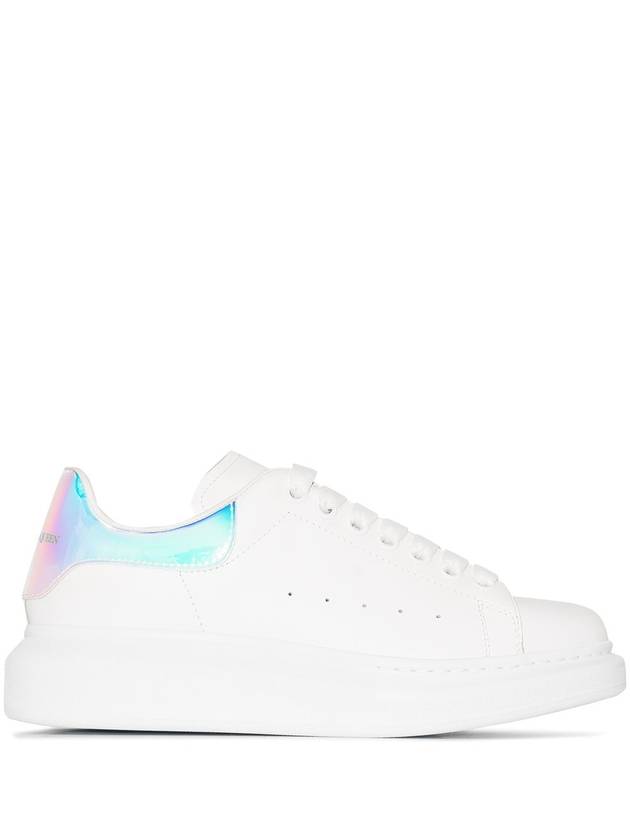 Oversized Low Top Sneakers White Iridescent - ALEXANDER MCQUEEN - BALAAN 2