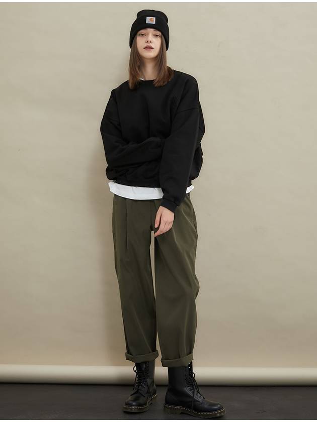 Roll up wide banding pants Khaki - MANAVIS7 - BALAAN 5