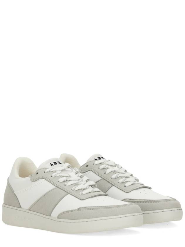 Pain Leather Low Top Sneakers White - A.P.C. - BALAAN 4