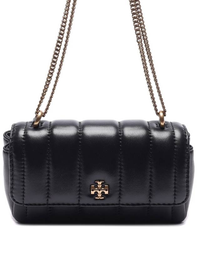 Kira Flap Mini Shoulder Bag Black - TORY BURCH - BALAAN 3