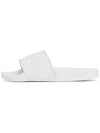 Logo Slippers White - GIVENCHY - BALAAN 5