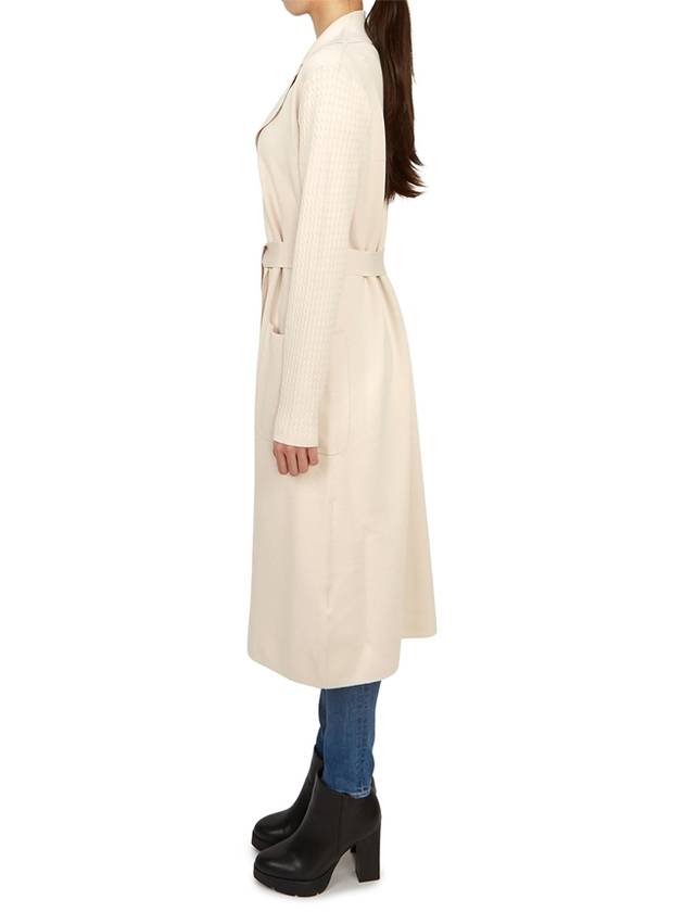 Getti Long Cardigan Ivory - MAX MARA - BALAAN 4