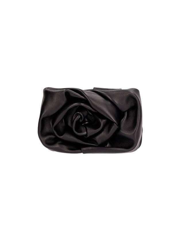 Rose Chain Clutch Bag Black - BURBERRY - BALAAN 2