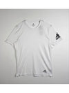 Run It TShirt HB7471 White MENS L - ADIDAS - BALAAN 1