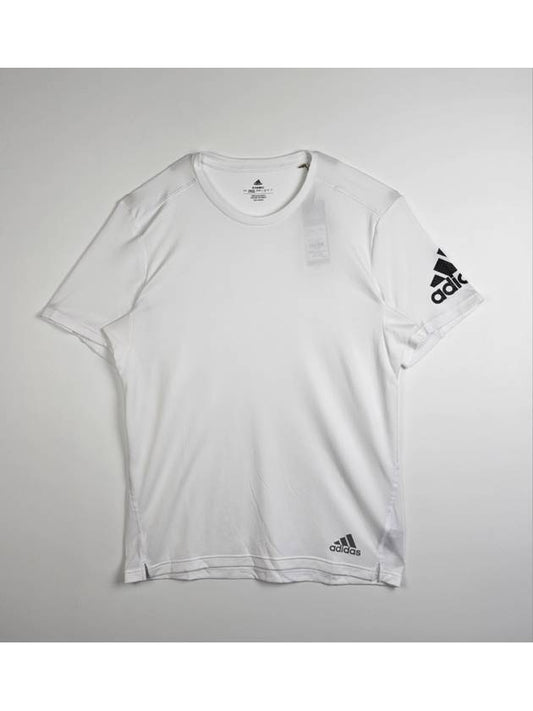 Run It TShirt HB7471 White MENS L - ADIDAS - BALAAN 1