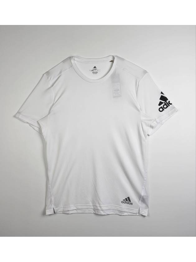 Run It TShirt HB7471 White MENS L - ADIDAS - BALAAN 4