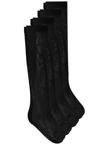 TRIPACK NYLON SOCKS WITH DG LOGO - DOLCE&GABBANA - BALAAN 1