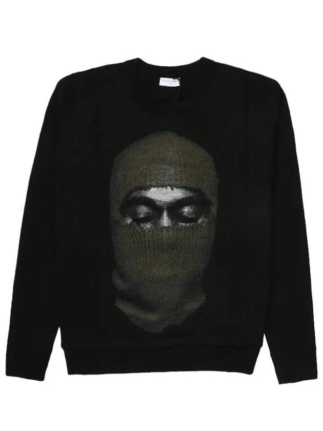 Kanye Mask Knit Top Black - IH NOM UH NIT - BALAAN 2