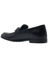 Double T Leather Loafers Black - TOD'S - BALAAN 4