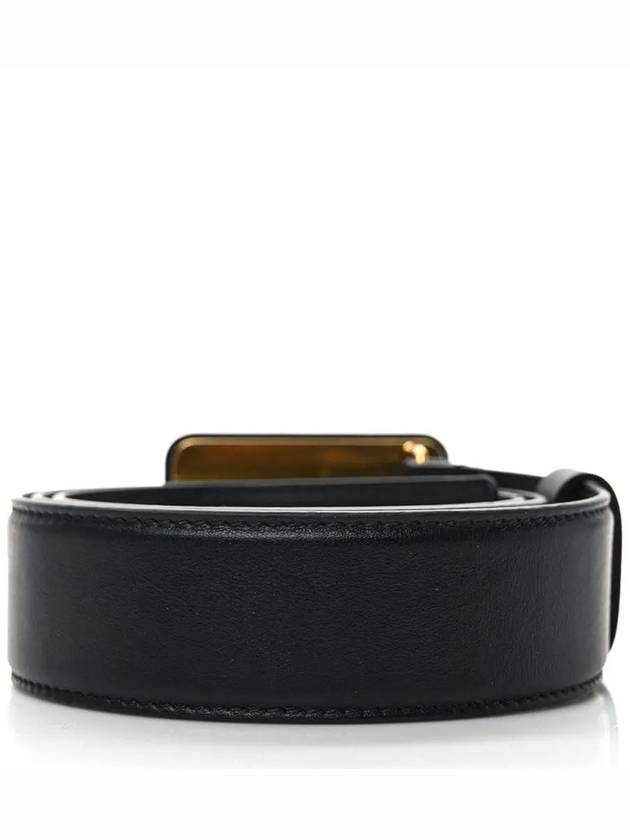 Bobbi Leather Belt Black - DIOR - BALAAN 3