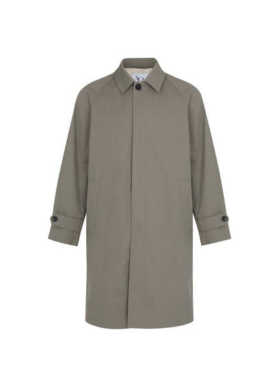 Balmacaan Trench Coat Light Khaki - SOLEW - BALAAN 2