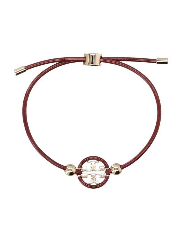 Women's Miller Slider Bracelet Burgundy - TORY BURCH - BALAAN 1