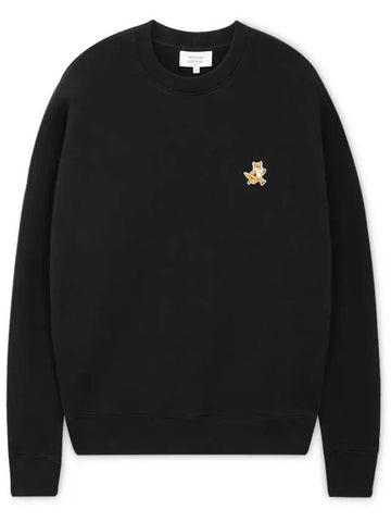 Men s Speedy Fox Black Sweatshirt MM00313KM0307 BK - MAISON KITSUNE - BALAAN 1