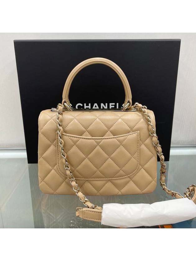 Trendy CC Top Handle Beige AS4654 - CHANEL - BALAAN 4