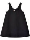 Sleeveless Short Dress Black - MARNI - BALAAN 2