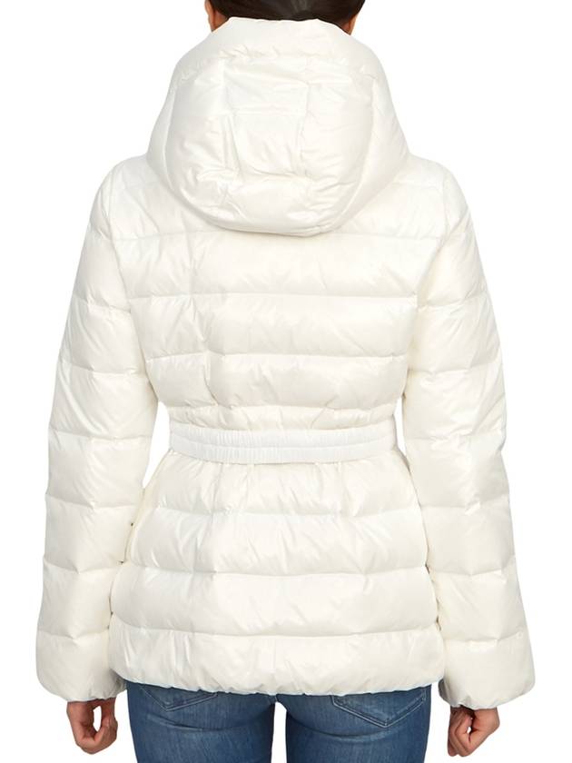 Women s goose down padded jacket Pigna belted hoodie VDDJ25235 WHS - DUVETICA - BALAAN 6