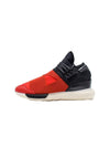 Qasa Low Top Sneakers Red - YOHJI YAMAMOTO - BALAAN 1