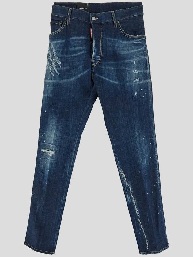 Dark CB Wash Cool Guy Jeans Blue - DSQUARED2 - BALAAN 2