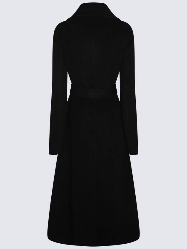 Jil Sander Black Wool Coat - JIL SANDER - BALAAN 2