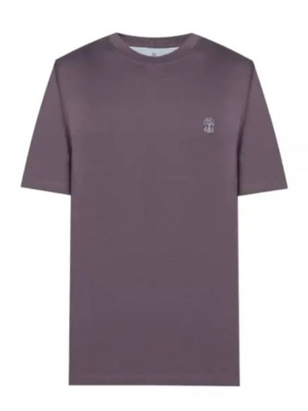 24 M0B138440 CSA11 logo short sleeve t shirt - BRUNELLO CUCINELLI - BALAAN 2