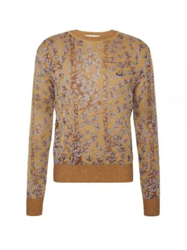 Leo Jumper Cotton Knit Top Beige - VIVIENNE WESTWOOD - BALAAN 2