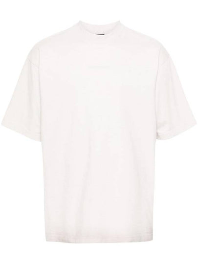 Reflective Logo Cotton Short Sleeve T-Shirt White - BALENCIAGA - BALAAN 2