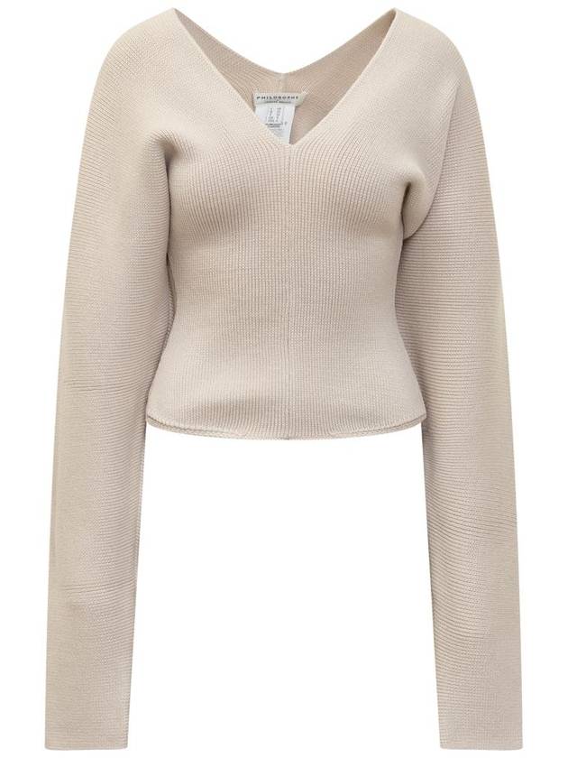 Philosophy Di Lorenzo Serafini Wool Blend Sweater - PHILOSOPHY DI LORENZO SERAFINI - BALAAN 1