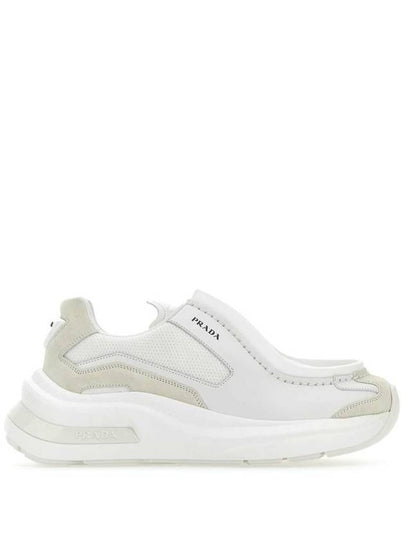 System Panel Low-Top Sneakers White - PRADA - BALAAN 2