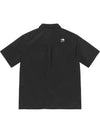 Trekking Short Sleeve Shirt Black - SUPREME - BALAAN 3