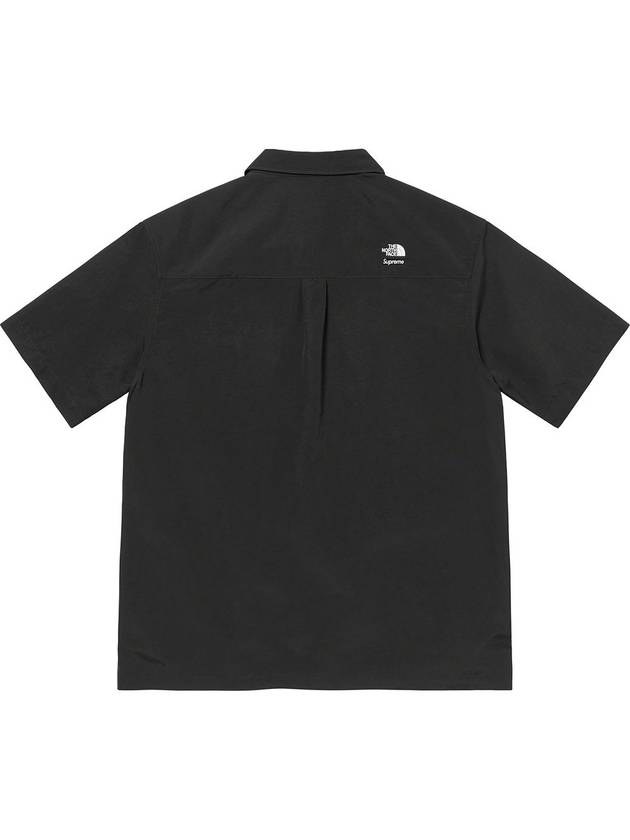 Trekking Short Sleeve Shirt Black - SUPREME - BALAAN 3