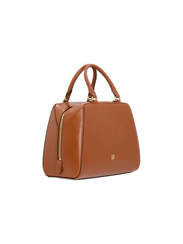 Antigona Cube Mini Bag Brown - GIVENCHY - BALAAN 3