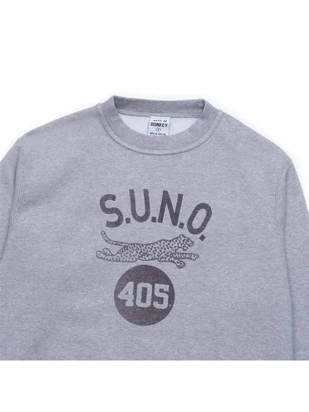 Unisex FG SUNO Sweatshirt FG SUNO HEATHER GRAY - WILD DONKEY - BALAAN 3