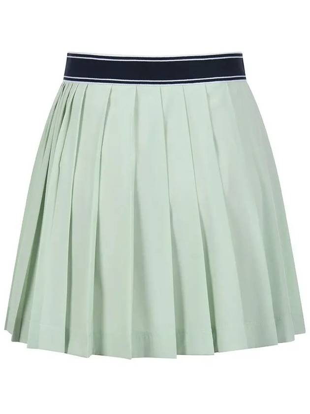 Pleated mini skirt MW3SS050LGN - P_LABEL - BALAAN 3