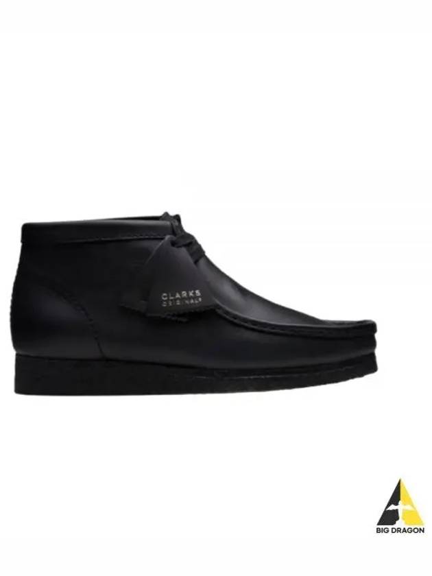 Wallabee Leather Ankle Boots Black - CLARKS - BALAAN 2