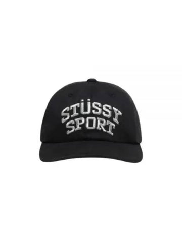 1311158 BLACKMETALLIC Mid Depth Sports Snapback Cap - STUSSY - BALAAN 1