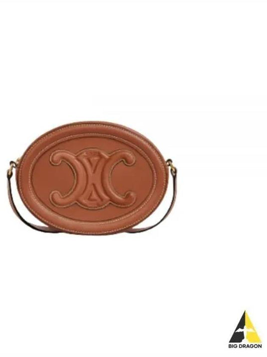 Cuir Triomphe Calfskin Cross Bag Tan - CELINE - BALAAN 2