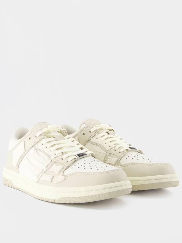 Skel Top Low Sneakers - Amiri - Leather - Beige - AMIRI - BALAAN 2