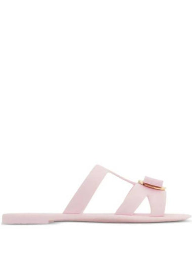 New Vara Slippers Pink - SALVATORE FERRAGAMO - BALAAN 1