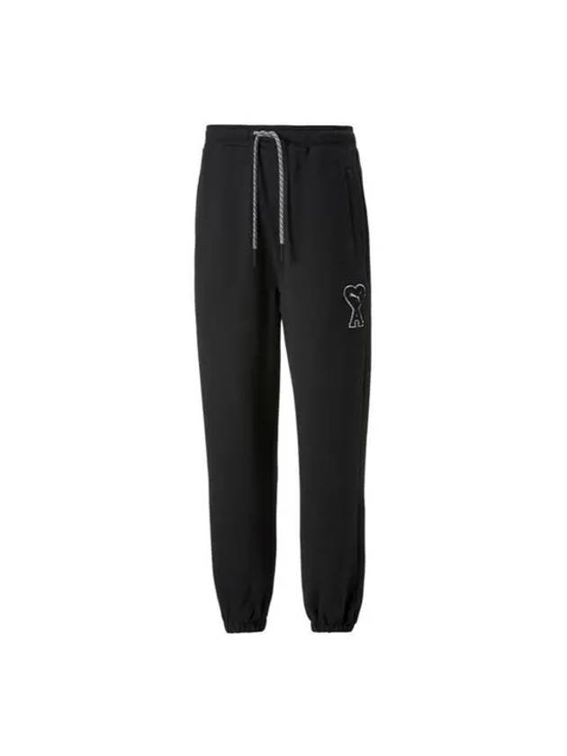 Puma Men s Black Jogger Sweatpants 535996 01 - AMI - BALAAN 8